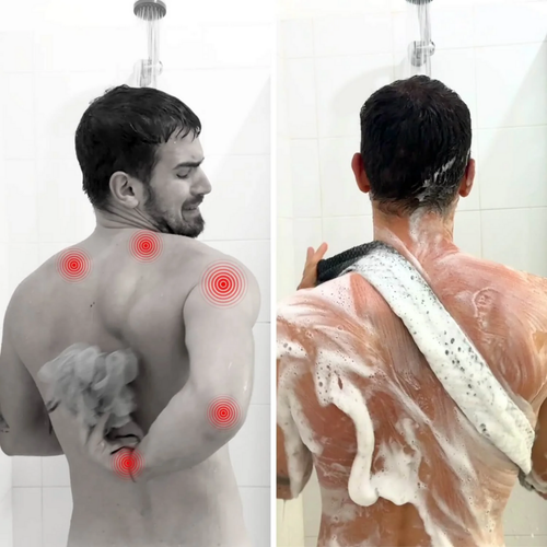 Blissy™ Exfoliërende Antibacteriële Douchehanddoek