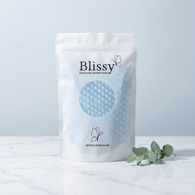Blissy™ Exfoliërende Antibacteriële Douchehanddoek