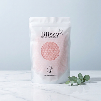 Blissy™ Exfoliërende Antibacteriële Douchehanddoek