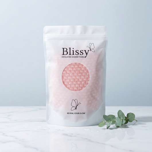 Blissy™ Exfoliërende Antibacteriële Douchehanddoek