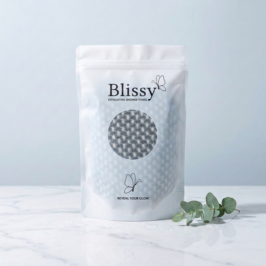 Blissy™ Exfoliërende Antibacteriële Douchehanddoek